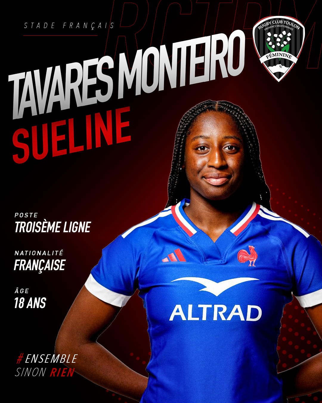 Les nouvelles recrues du RCTPM : les 3/4 recrues 26 27 sueline tavares monteiro